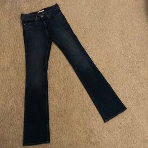 Levi’s 315 Shaping Bootcut Dark Wash Jeans 28x34